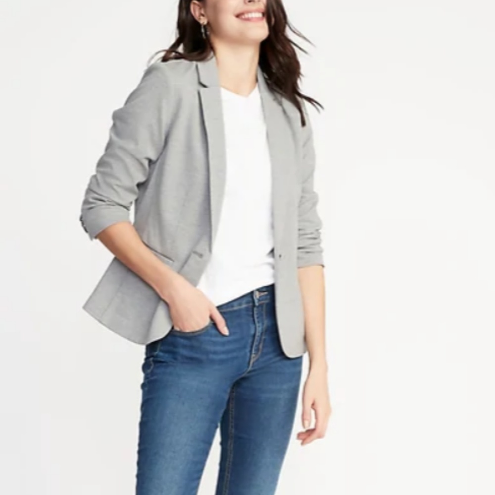 Old Navy Classic Ponte-Knit Blazer